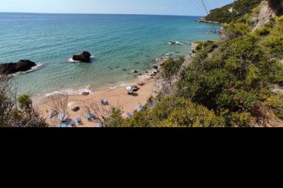 Korfu, Griechenland im Juni, Badeurlaub mit FKK Möglichkeit